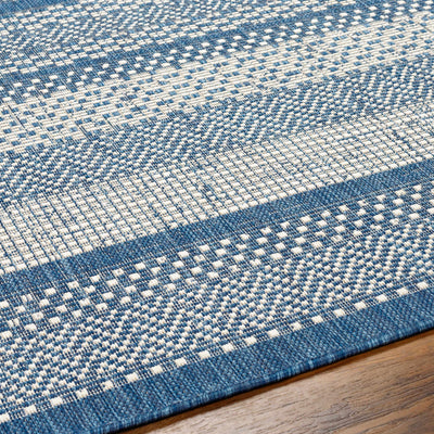 Hessa Blue Area Rug