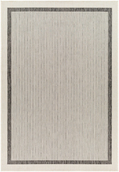 Hevel Black & White Area Rug