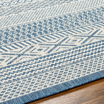 Humla Blue Aztec Area Rug