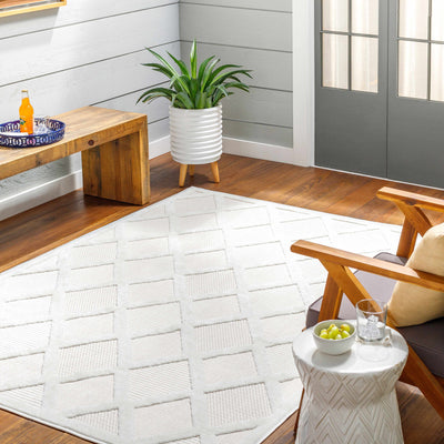 Akuna Cream Outdoor Rug - Clearance