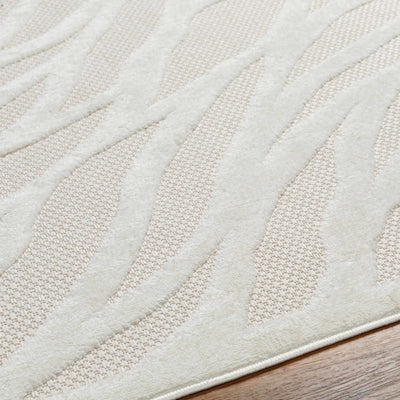 Astra Zebra Print Cream Outdoor Rug - Clearance