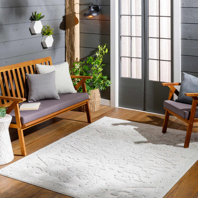 Chen Cream Outdoor Rug - Clearance