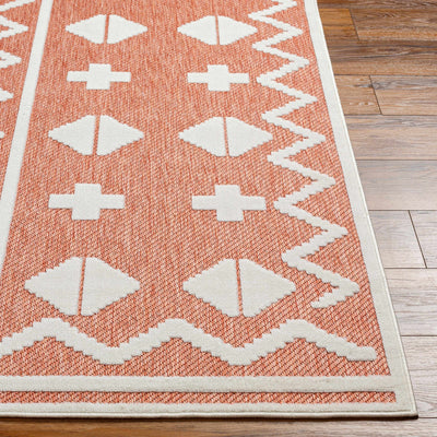 Elio Orange Outdoor Rug - Clearance