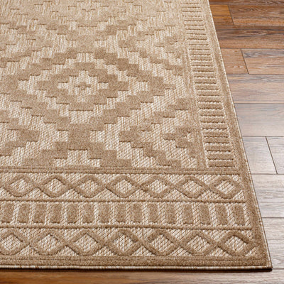 Feya Tan Outdoor Rug - Clearance