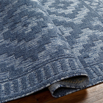 Feya Blue Outdoor Rug - Clearance