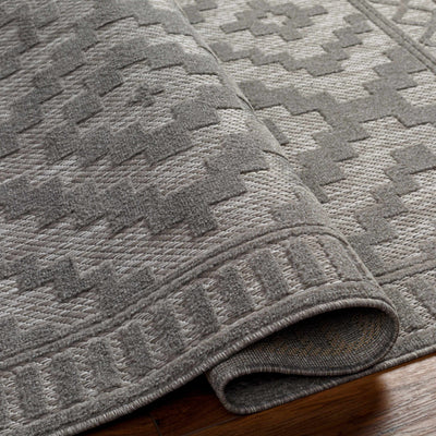 Feya Gray Outdoor Rug - Clearance