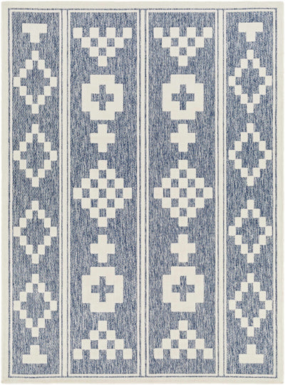 Hiro Blue Outdoor Rug - Clearance