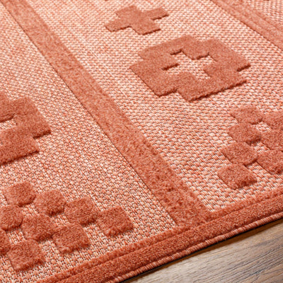 Hiro Orange Outdoor Rug - Clearance