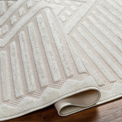 Rune Cream Outdoor Rug - Clearance