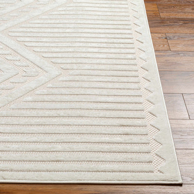 Rune Cream Outdoor Rug - Clearance