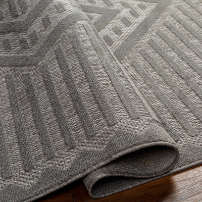 Rune Gray Outdoor Rug - Clearance