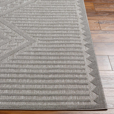 Rune Gray Outdoor Rug - Clearance