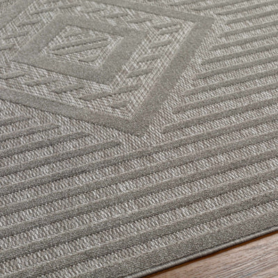 Rune Gray Outdoor Rug - Clearance