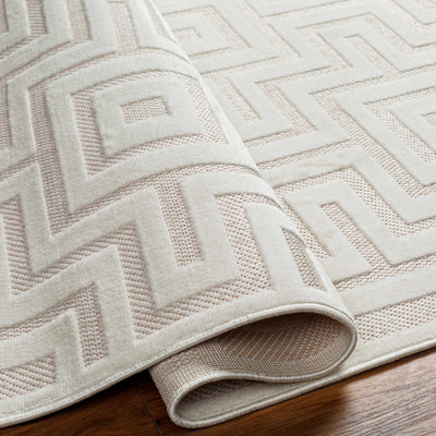 Zevi Cream Outdoor Rug - Clearance