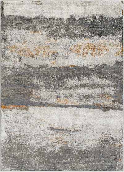 Adam Gray Abstract Area Rug