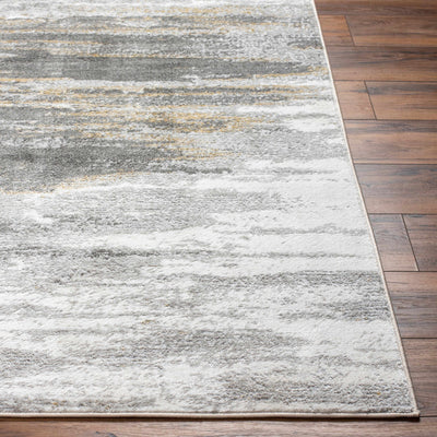 Derex Abstract Gray Rug