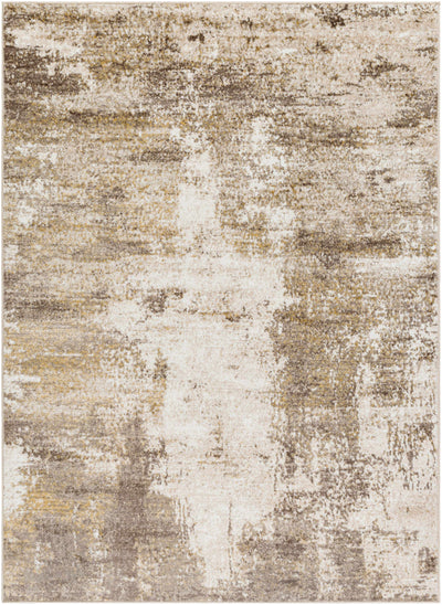 Duval Brown Abstract Area Rug