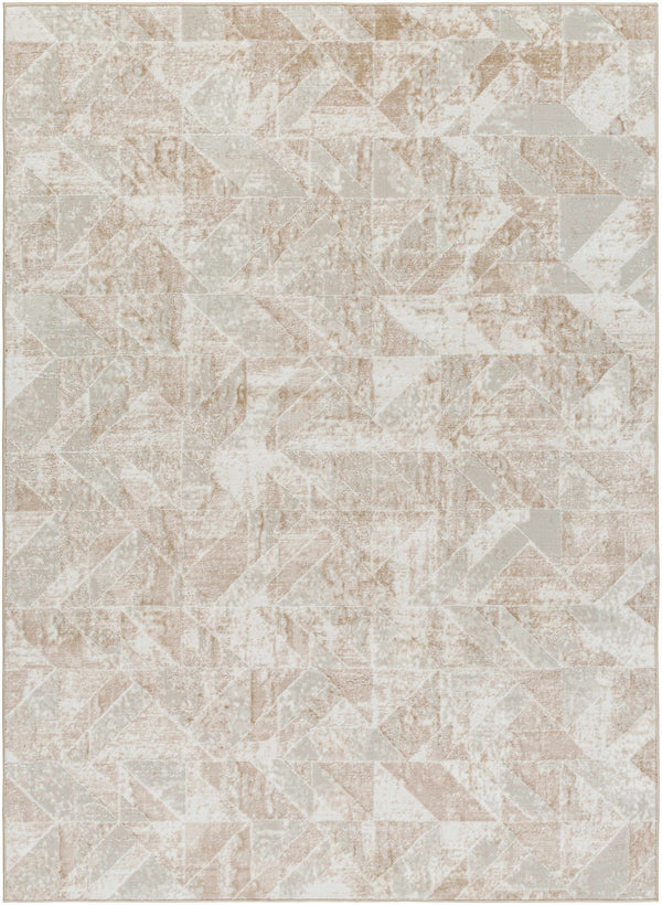 Gonca Gray Geometric Area Rug