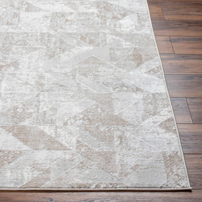 Gonca Gray Geometric Area Rug