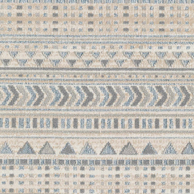 Beige Blue Chipo Area Rug - Clearance