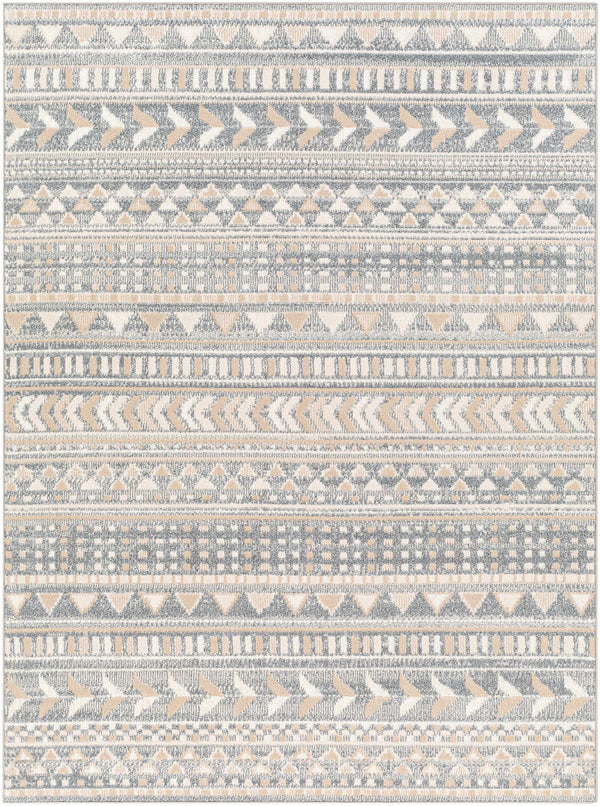 Beige Gray Chipo Area Rug - Clearance