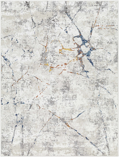 Kynan Gray Marble Area Rug - Clearance