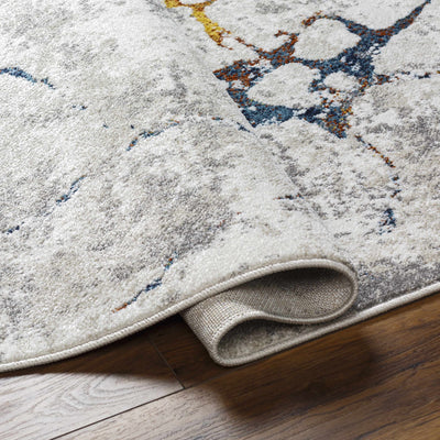 Kynan Gray Marble Area Rug - Clearance