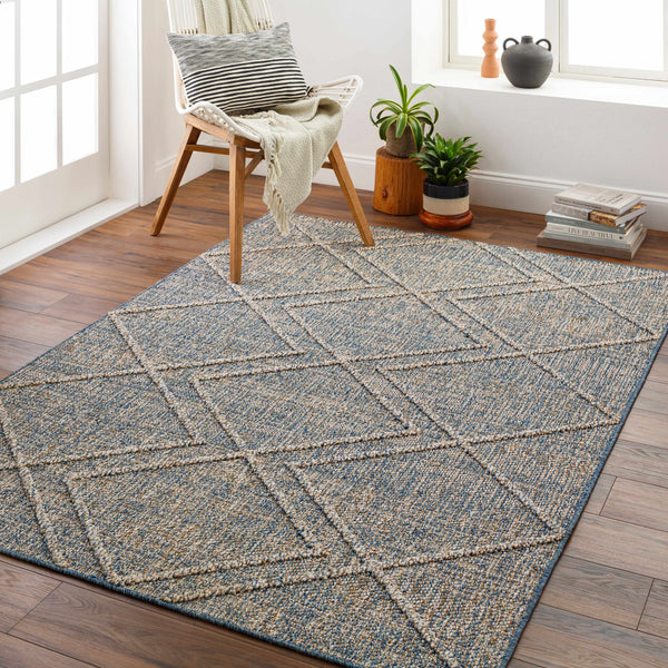 Blue Atsuo Area Rug