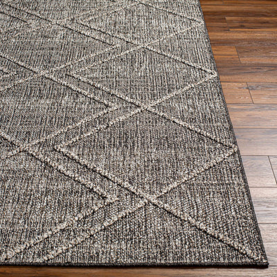 Atsuo Beige Gray Textured Rug