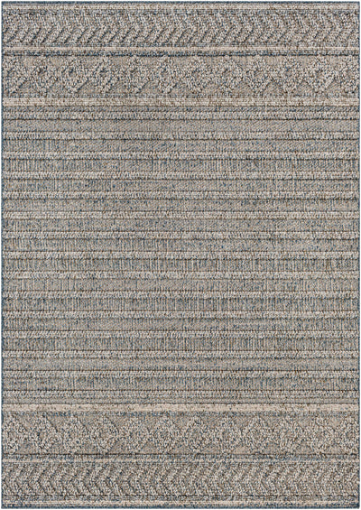 Beige Blue Dekel Area Rug