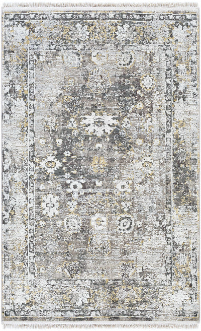 Stambaugh Distressed Viscose Area Rug