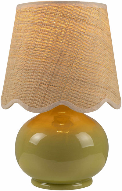 Theisseil Olive Green Table Lamp