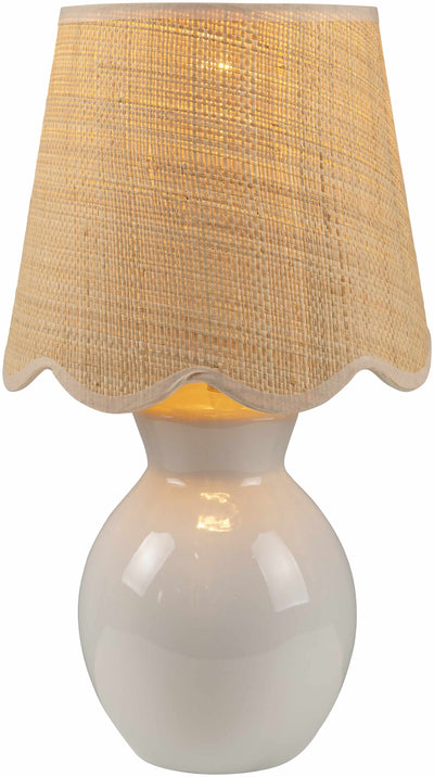 Salgareda White Ceramic Table Lamp