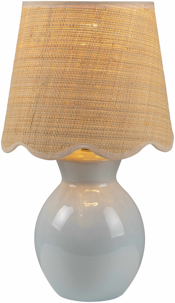 Salgareda Grey Ceramic Table Lamp