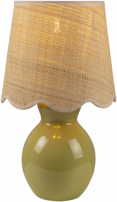 Salgareda Olive Rattan Table Lamp