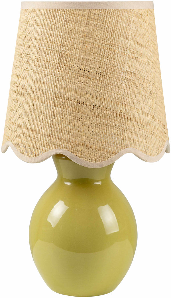 Salgareda Olive Rattan Table Lamp