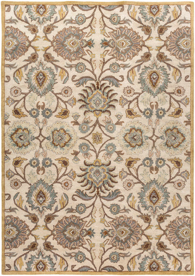 Conesus Hand Tufted Tan 1012 Wool Rug