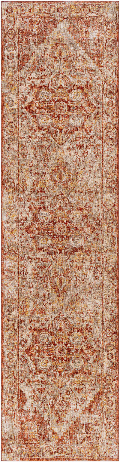 Strathbogie Traditional Red Area Rug