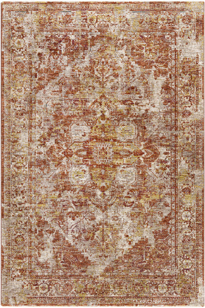 Strathbogie Traditional Red Area Rug