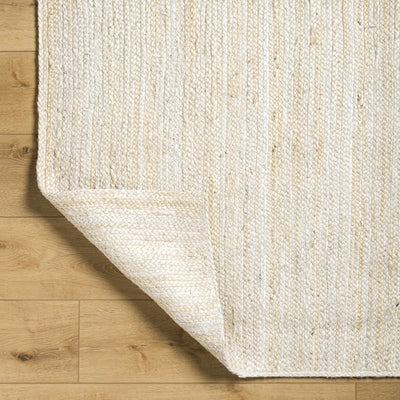 Adahy White Jute Rug