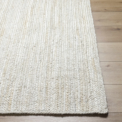 Adahy White Jute Rug