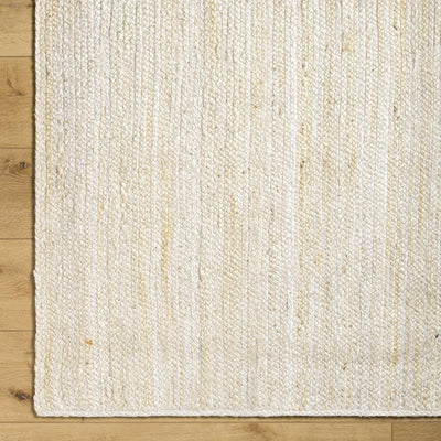 Adahy White Jute Rug