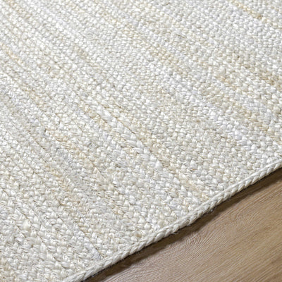 Adahy White Jute Rug