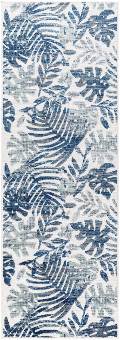 Ekin Navy Indoor & Outdoor Rug - Clearance