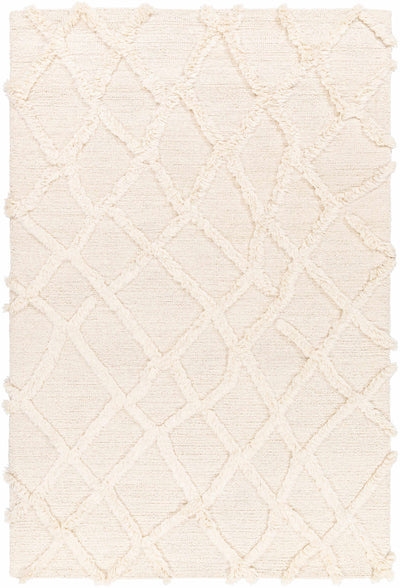 Adica Cream Wool Area Rug