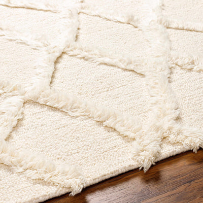 Adica Cream Wool Area Rug