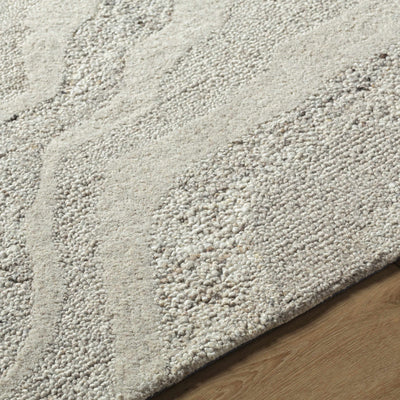 Siani Cream Wool Area Rug