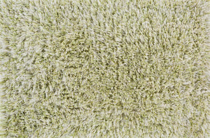 Marao Solid Grass Green Plush Rug - Clearance