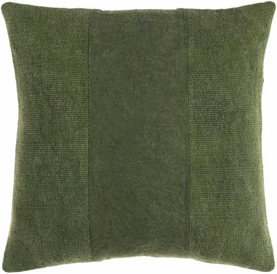 Tacy Green Square Throw Pillow