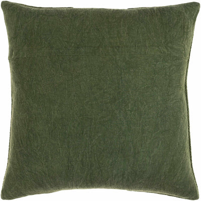 Tacy Green Square Throw Pillow